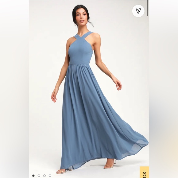 NAVY formal / bridesmaid / prom dress - Picture 1 of 4
